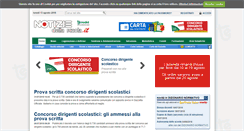 Desktop Screenshot of notiziedellascuola.it